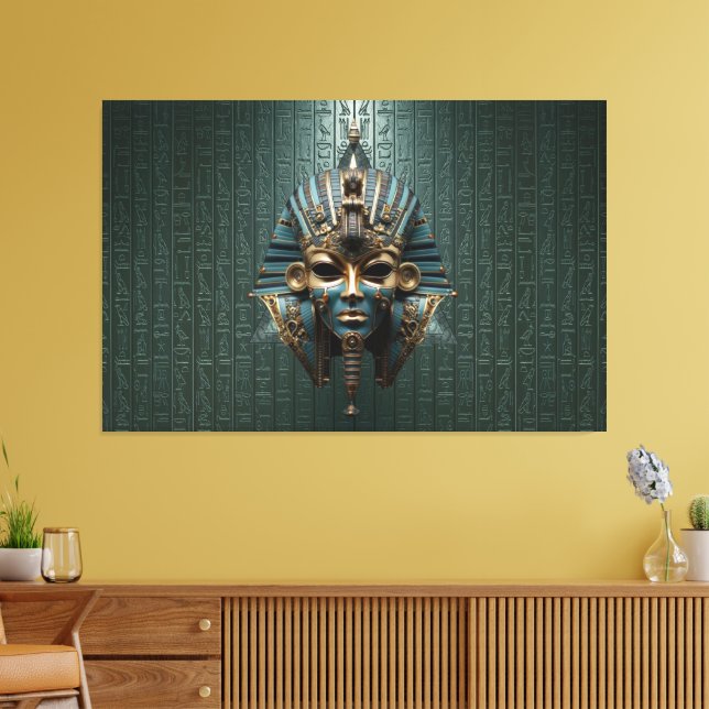 King Tut Tutankhamun Canvas Print Picture 5 Leinwanddruck (Insitu (Wohnzimmer))