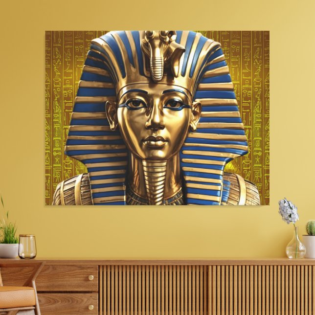 King Tut Tutankhamun Canvas Print Picture 8 Leinwanddruck (Insitu (Wohnzimmer))