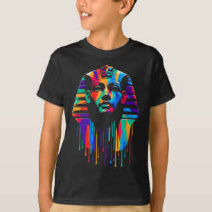 King Tut. Tutankhamun Minimalistisch Vibrant Style T-Shirt