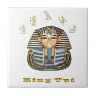 King Tut und Ägypten Fliese