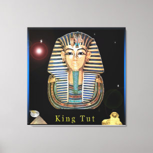 King Tut und Ägypten Leinwanddruck