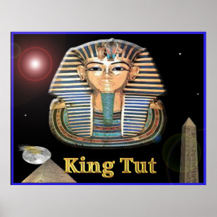 King Tut und Ägypten Poster