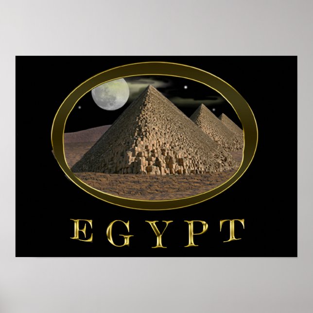 King Tut und Ägypten Poster (Vorne)