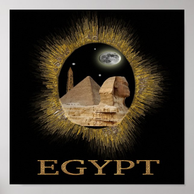 King Tut und Ägypten Poster (Vorne)