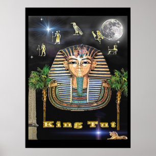King Tut und Ägypten Poster