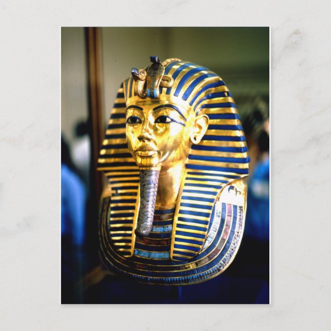 King Tutankhamun Postkarte (Vorderseite)