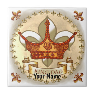 King Vater Royal Crown Fliese