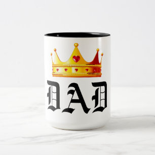 KING VATER ZWEIFARBIGE TASSE