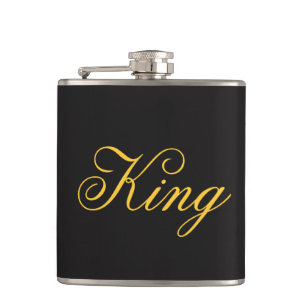 King Vinyl Wrapped Flask Flachmann