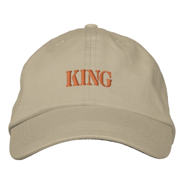 "King" von Style Khaki, anpassbarer Hut (Vorderseite)