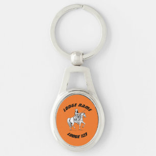 King William of Orange Customizable Orange Order Schlüsselanhänger