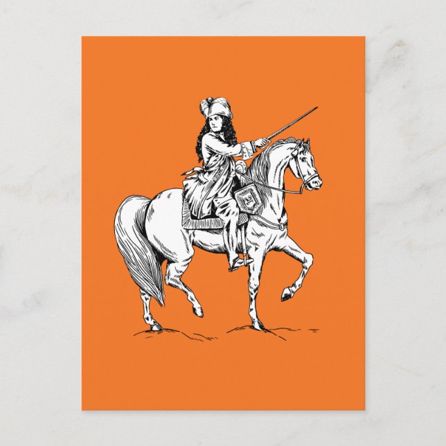 King William of Orange Postkarte (Vorderseite)