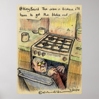 @kingbaird-Irkafirka-Plakat Poster