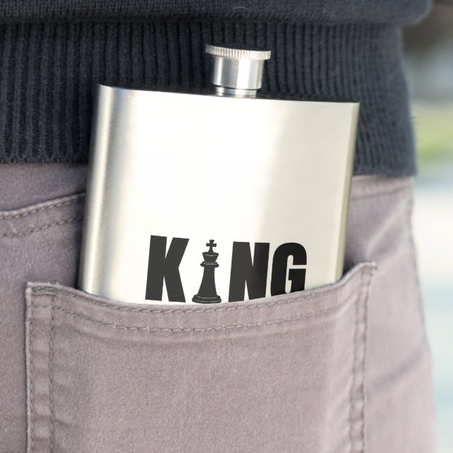 #KingClassicFlask Flachmann (Beispiel)