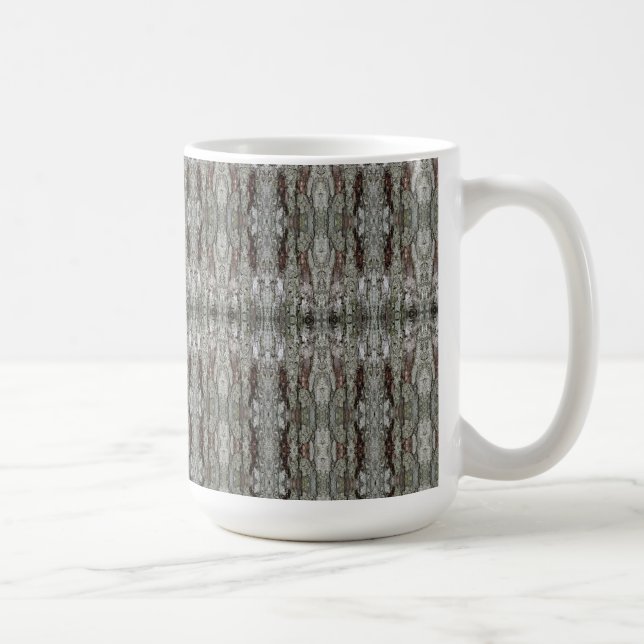 Kingdom Tree Bark Patterned Kaffeetasse (Rechts)