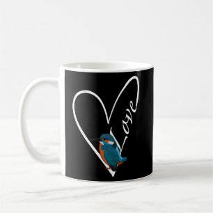 Kingfisher Bird Birdwatcher Tierbiologin Kaffeetasse