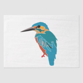 Kingfisher Bird Seidenpapier