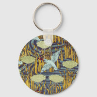 Kingfisher & Blütenrush Art Nouveau