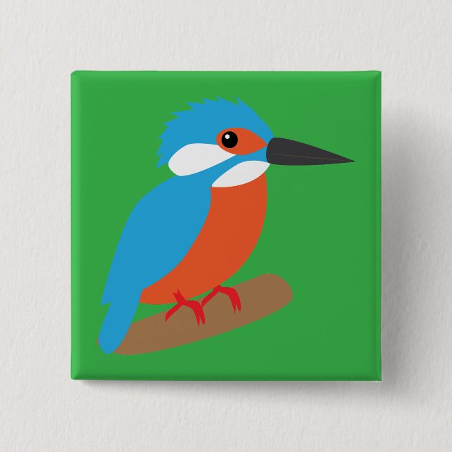 Kingfisher Button (Vorderseite)