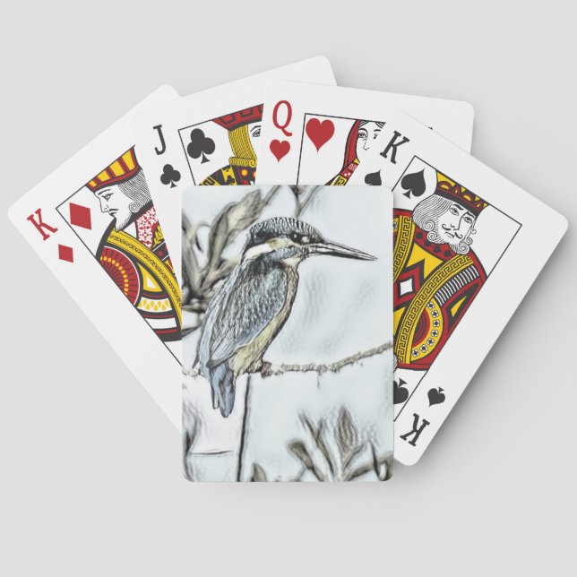 Kingfisher Classic Playing Cards Spielkarten (Rückseite)