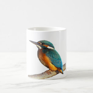 "Kingfisher"-Design-Tasse Kaffeetasse