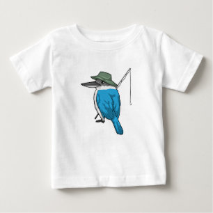 Kingfisher Fisher Angelrute Baby T-shirt
