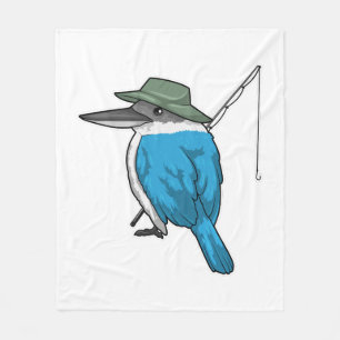 Kingfisher Fisher Angelrute Fleecedecke
