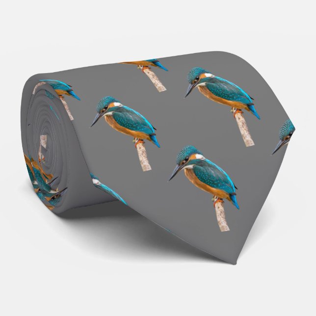 Kingfisher Krawatte (Gerollt)