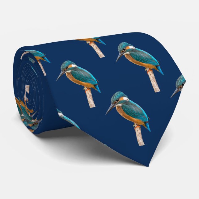 Kingfisher Krawatte (Gerollt)