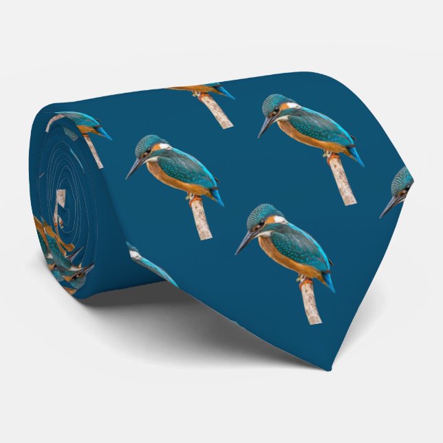 Kingfisher Krawatte (Gerollt)