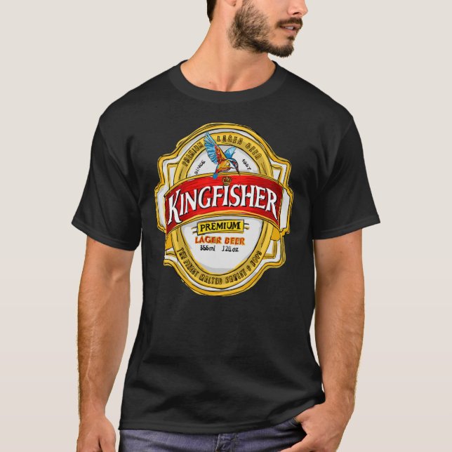 Kingfisher Lager Pop Classic T Shirt Essential  (Vorderseite)