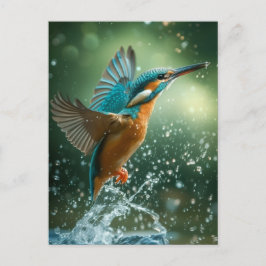 Kingfisher-Postkarte Postkarte