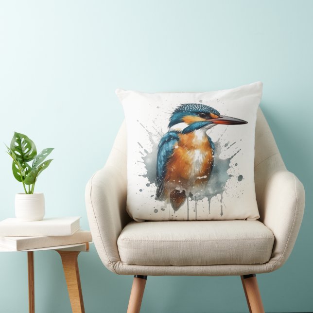 Kingfisher Splash Kissen (Stuhl )