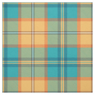 Kingfisher Tartan Stoff
