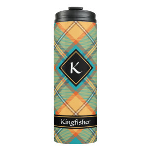 Kingfisher Tartan Thermal Tumbler Thermosbecher