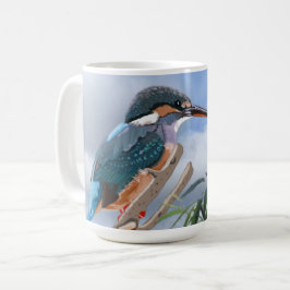 Kingfisher und Willow Kaffeetasse