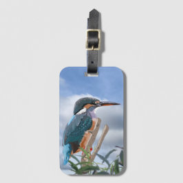 Kingfisher und Willow Luggage Tag Gepäckanhänger