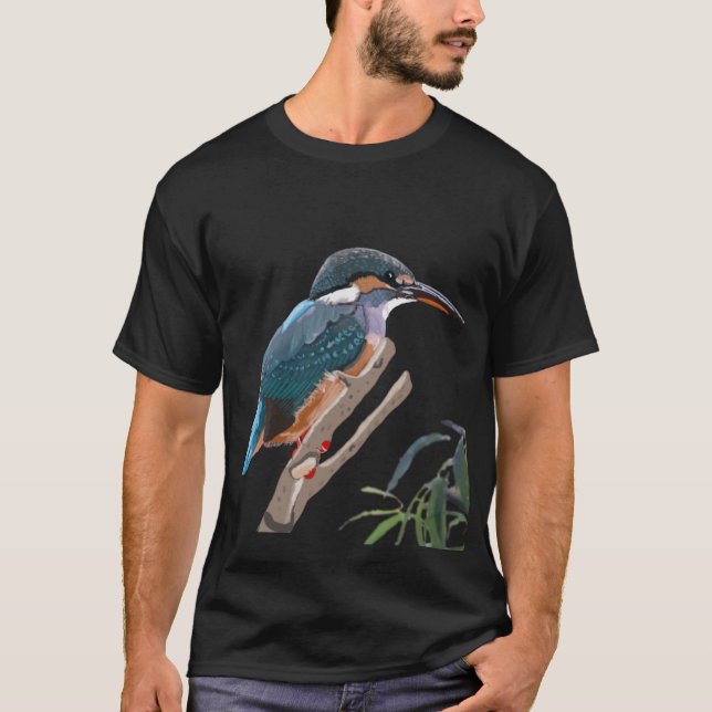 Kingfisher und Willow T-Shirt (Vorderseite)