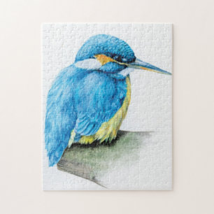 Kingfisher-Vogel-Puzzle Puzzle