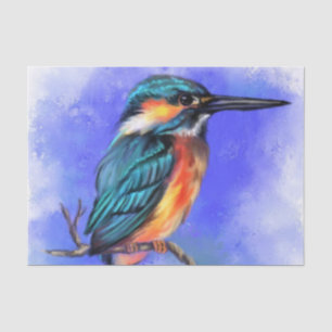 Kingfisher-Vogelspinnpapier Seidenpapier