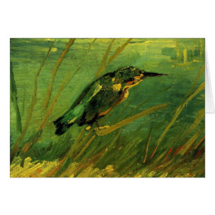Kingfisher von Vincent van Gogh Greeting Card