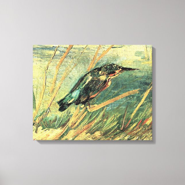 Kingfisher von Vincent van Gogh Leinwanddruck (Vorderseite)