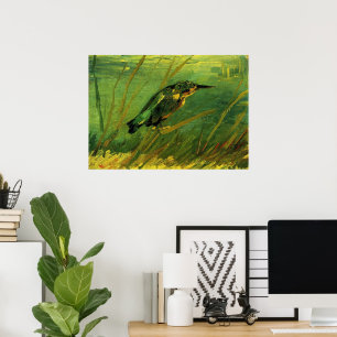 Kingfisher von Vincent van Gogh Poster