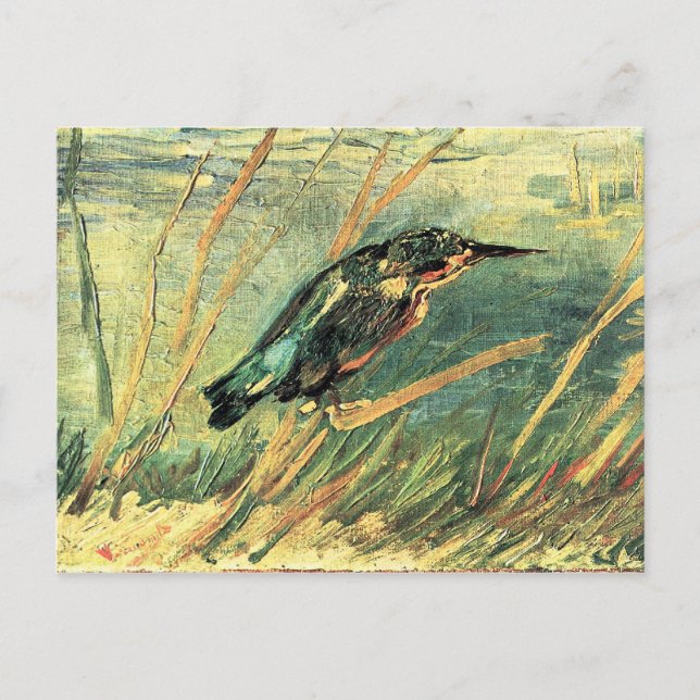 Kingfisher von Vincent van Gogh Postkarte (Vorderseite)