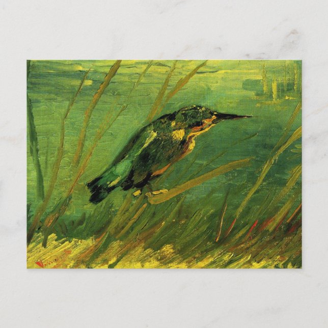 Kingfisher von Vincent van Gogh Postkarte (Vorderseite)