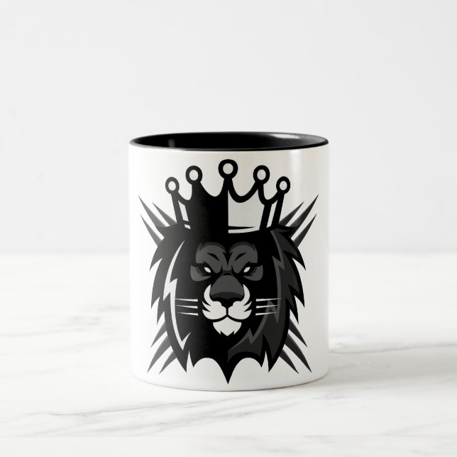 KingLand ∞ Majesté du Lion - Tasse à Deux Couleurs (Mittel)