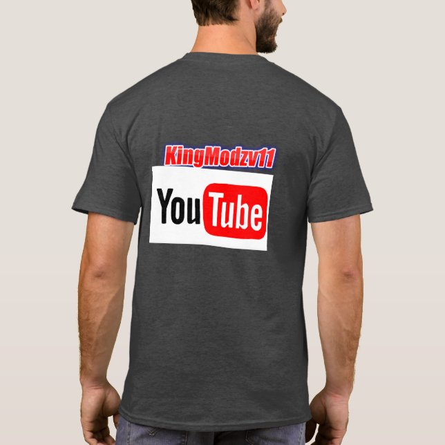 KingModzv11 Youtube T-Shirt (Rückseite)