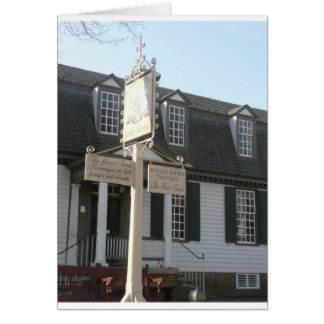 Kings Arms Tavern signieren Colonial Williamsburg