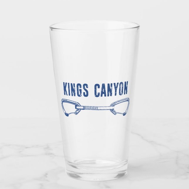 Kings Canyon Klettern Quickdraw Glas (Vorderseite)