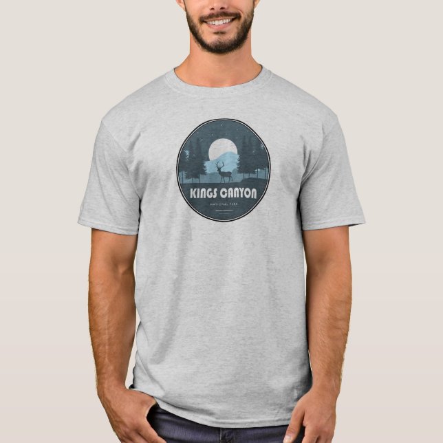Kings Canyon National Park Deer T-Shirt (Vorderseite)